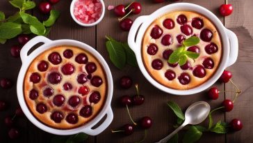 Clafoutis aux cerises : Le dessert gourmand et super facile à réaliser chez soi
