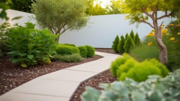 Optimisez l'espace entre les arbres et arbustes pour un jardin harmonieux et productif