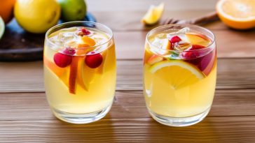 Sangria blanche : la recette du cocktail rafraîchissant en 3 étapes simples