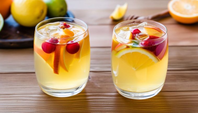 Sangria blanche : la recette du cocktail rafraîchissant en 3 étapes simples