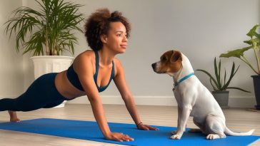 Le doga : quand le yoga se fait en duo avec nos amis à quatre pattes