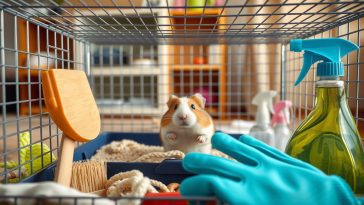 Comment nettoyer efficacement la cage de votre hamster : guide complet