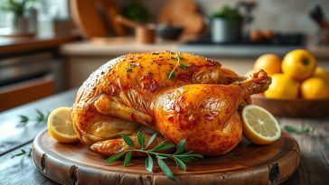 Le secret ultime pour un poulet doré au four digne d'un chef étoilé