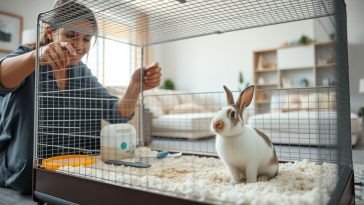 Nettoyer la cage de votre lapin : astuces pour un entretien facile et efficace