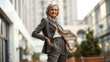Sublimez votre silhouette après 60 ans : 5 astuces mode pour camoufler les poignées d'amour avec élégance