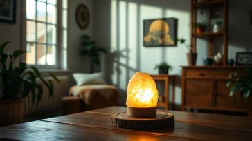 Illuminez votre intérieur avec une lampe au sel de mer faite maison
