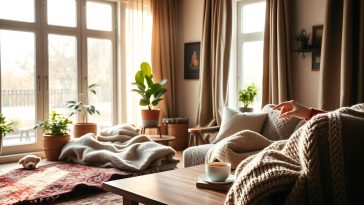 7 astuces pour réchauffer votre maison sans chauffage : économies et confort garantis