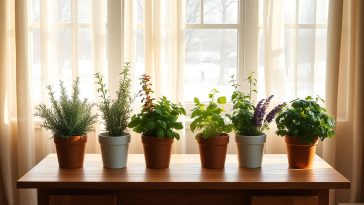 7 plantes aromatiques qui vont embellir votre intérieur cet hiver
