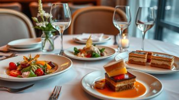 Menu gourmand en 3 actes : fraîcheur, finesse et douceur pour un repas mémorable
