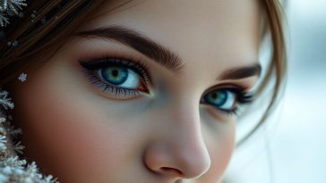 Yeux de biche en hiver : astuces beauté pour un regard lumineux malgré la grisaille
