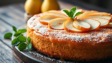 Gâteau aux poires fondant et irrésistible : la recette facile qui fait l'unanimité