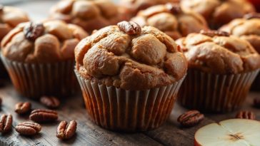 Muffins aux pommes et noix de pécan : l'astuce secrète pour un moelleux incomparable