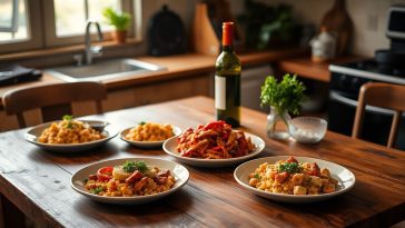 Soirée cuisine improvisée : 3 recettes faciles et délicieuses pour un dîner réussi