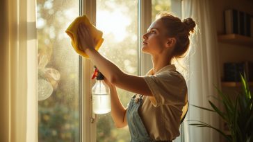Dites adieu aux traces sur vos fenêtres : découvrez cette solution naturelle ultra-efficace !