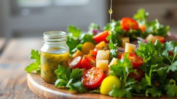 Vinaigrette maison aux herbes fraîches : la touche parfaite pour vos salades d'été