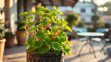 Citronnelle de pélargonium : la plante miracle qui parfume votre terrasse et chasse les moustiques naturellement