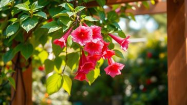 Dipladenia : les secrets pour réussir la culture de cette plante grimpante aux fleurs éclatantes