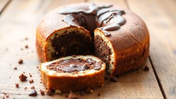 Gâteau au yaourt fourré au chocolat : la recette qui fait fondre de plaisir