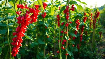 Le haricot d'Espagne au potager : pourquoi ses tiges s'enroulent toujours à gauche