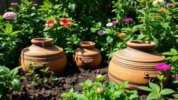 Oyas au jardin : économisez l'eau sans effort tout au long de l'année