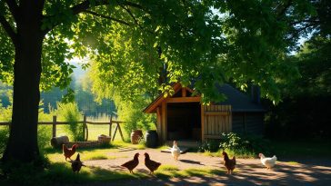 Ces arbres d'ombrage vont transformer votre poulailler en paradis pour vos poules !