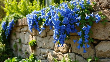 Campanule des murs : les secrets pour l'intégrer et sublimer votre jardin