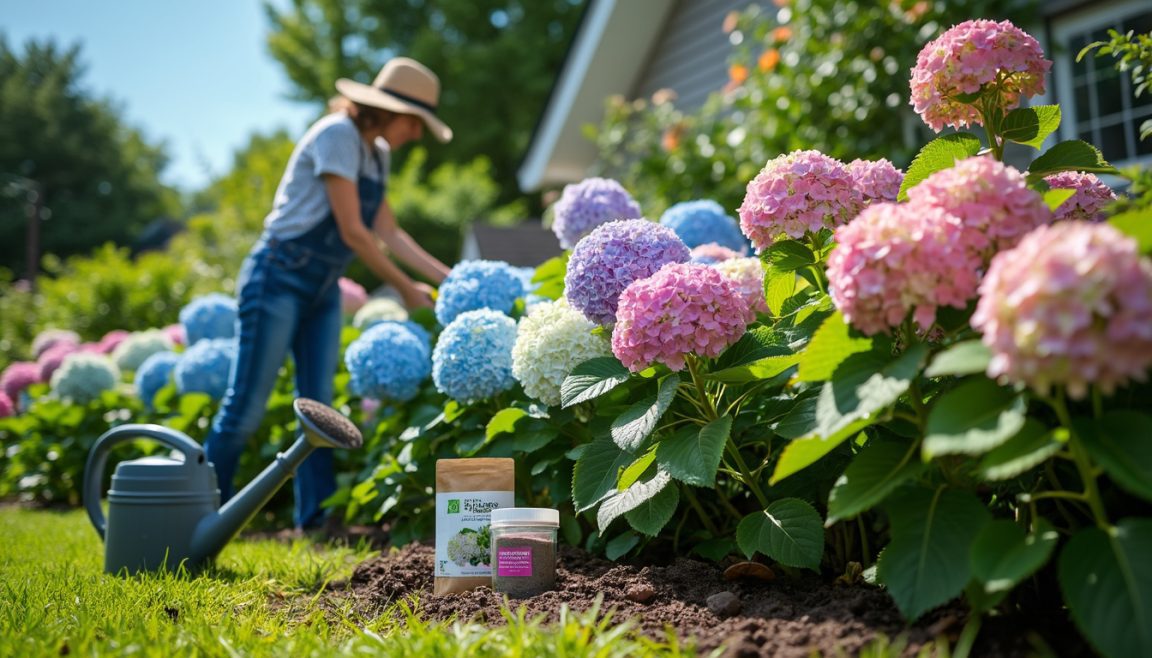 Changer la couleur des hortensias : astuces de jardiniers pour un résultat garanti
