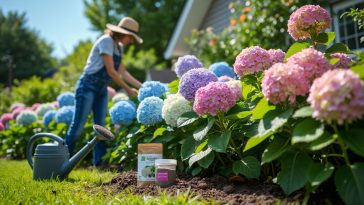 Changer la couleur des hortensias : astuces de jardiniers pour un résultat garanti