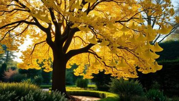 Ginkgo biloba : l'arbre aux 40 écus qui enchante nos jardins à chaque saison