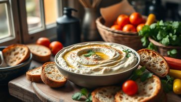 Recette de houmous de haricots blancs : alternative crémeuse au pois chiche traditionnel