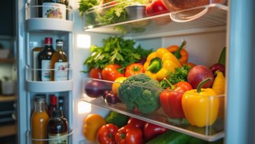 Réfrigérateur : Découvrez la température idéale pour prolonger la durée de vie de vos aliments !