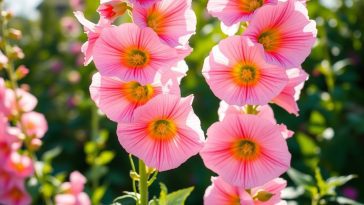 roses trémières