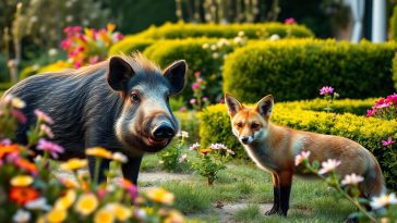 Sanglier et renard dans le jardin : comment réagir face à ces visiteurs sauvages