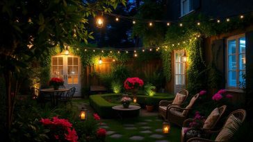 7 Secrets pour Transformer Votre Jardin en Féerie Nocturne (Sans Exploser Votre Budget)