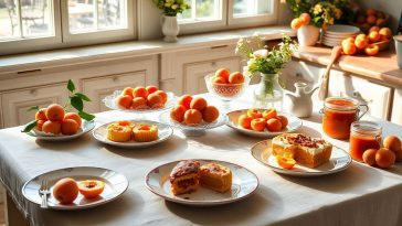 Abricot d'été : 7 recettes irrésistibles pour transformer vos fruits en délices gourmands