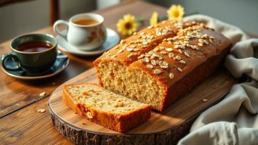 Cake au miel et flocons d'avoine : la recette gourmande qui révolutionne vos goûters