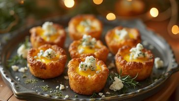 Cannelés apéritifs au fromage bleu : la recette qui va révolutionner vos plateaux de fêtes