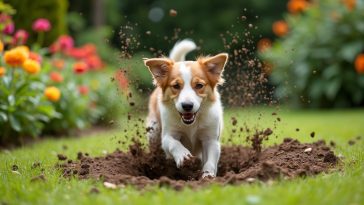 Pelouse détruite, fleurs arrachées : 7 méthodes imparables pour stopper un chien destructeur au jardin