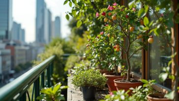Fruits nains en pot : la révolution verte qui transforme nos balcons urbains