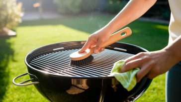 Adieu graisse incrustée : découvrez l’astuce naturelle pour nettoyer votre grille de barbecue en un rien