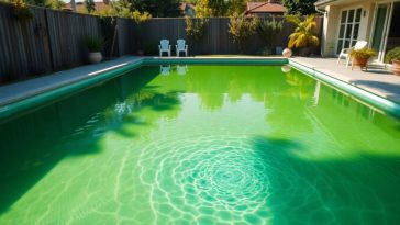 Piscine toujours verte après traitement choc : 7 solutions efficaces pour retrouver une eau cristalline