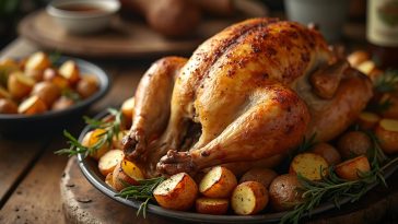 Poulet crousti-fondant et pommes de terre rôties : la recette familiale qui fait l'unanimité