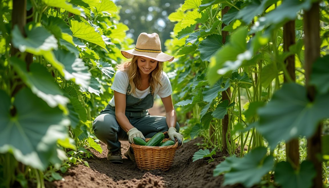 Récolter de délicieux concombres tout l'été : 4 astuces de jardinier qui marchent vraiment