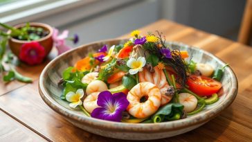 Salade végétale terre et mer : quand l'océan rencontre le potager dans votre assiette