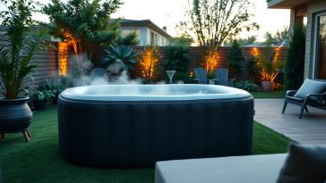 Vous ne devinerez jamais où installer votre spa gonflable pour en profiter toute l’année