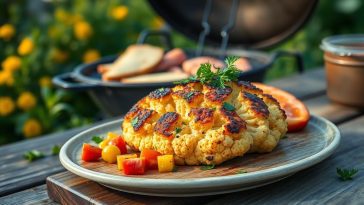 Steak de chou-fleur grillé au barbecue : la recette végétarienne qui va surprendre vos invités