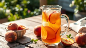 Thé glacé d'Agathe aux pêches : la recette estivale qui fait sensation
