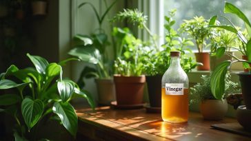 Vinaigre et plantes d'intérieur : l'astuce naturelle pour des végétaux plus éclatants