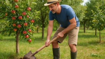 10 Actions Essentielles au Jardin en Juillet pour des Arbres Vigoureux et des Fruits Savoureux