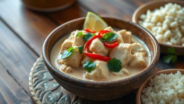 Blanc de poulet au lait de coco façon thaï : le secret d'un plat authentique et savoureux